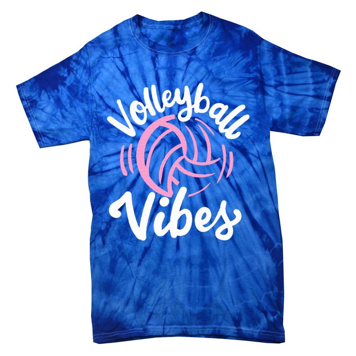 Volleyball Vibes Tie-Dye T-Shirt