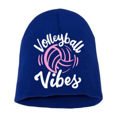 Volleyball Vibes Short Acrylic Beanie