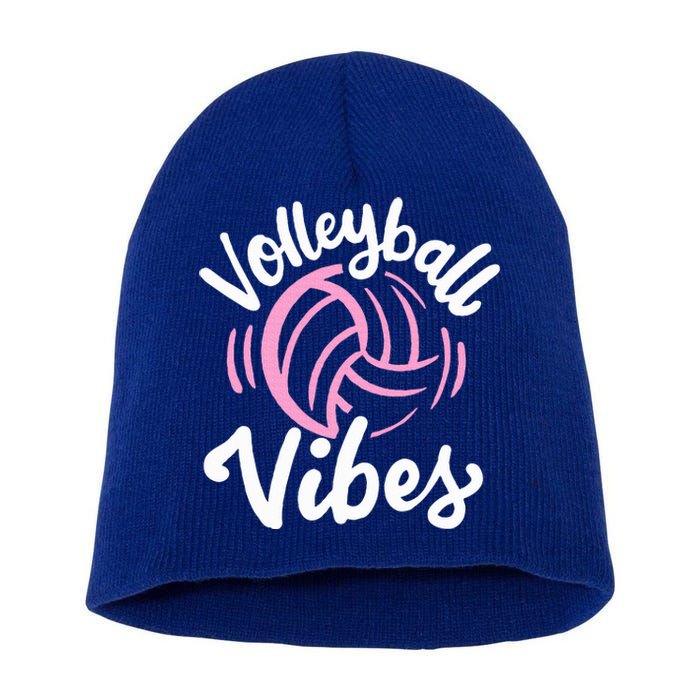 Volleyball Vibes Short Acrylic Beanie