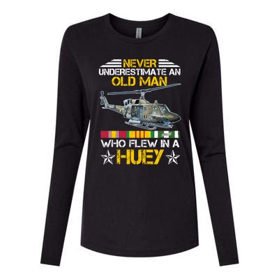 Vietnam Veteran Vet Uhfunny Gift1 Huey Helicopter Gift Womens Cotton Relaxed Long Sleeve T-Shirt