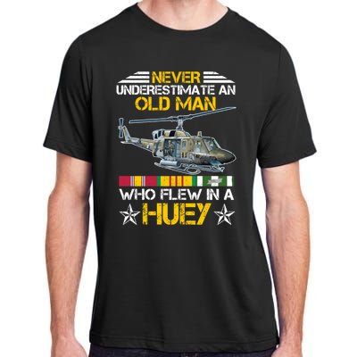 Vietnam Veteran Vet Uhfunny Gift1 Huey Helicopter Gift Adult ChromaSoft Performance T-Shirt