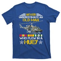 Vietnam Veteran Vet Uhfunny Gift1 Huey Helicopter Gift T-Shirt