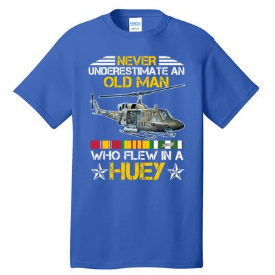 Vietnam Veteran Vet Uhfunny Gift1 Huey Helicopter Gift Tall T-Shirt