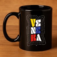 Veneka Venezuela 11oz C Handle Ceramic Mug