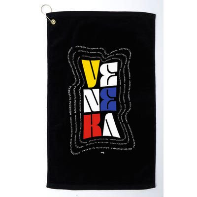Veneka Venezuela Golf Towel
