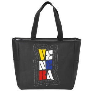 Veneka Venezuela Zip Tote Bag