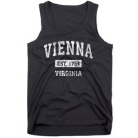 Vienna Virginia Va Vintage Sports Established Tank Top