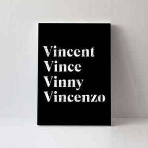 Vincent Vince Vinny Vincenzo Nickname Canvas