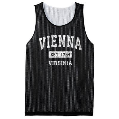 Vienna Virginia Va Vintage Sports Established Mesh Reversible Basketball Jersey Tank