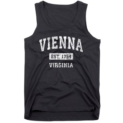 Vienna Virginia Va Vintage Sports Established Tank Top