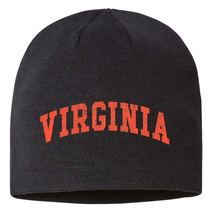 Virginia Virginia Women Throwback Design Classic Sustainable Beanie