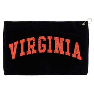 Virginia Virginia Women Throwback Design Classic Grommeted Golf Towel