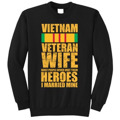 Vietnam Veteran Wife Sweatshirt