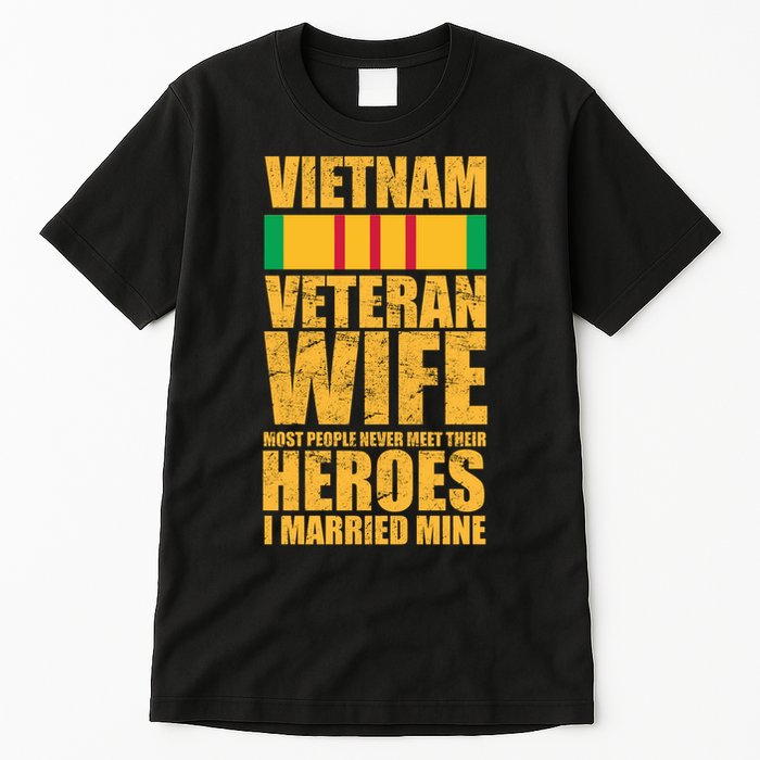 Vietnam Veteran Wife Tall T-Shirt
