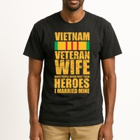 Vietnam Veteran Wife Tall T-Shirt