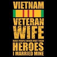 Vietnam Veteran Wife Tall T-Shirt