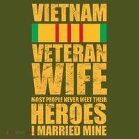 Vietnam Veteran Wife T-Shirt