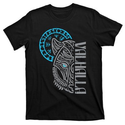 Viking Valhalla Wolf Mask Norse Mythology T-Shirt