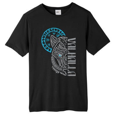 Viking Valhalla Wolf Mask Norse Mythology Tall Fusion ChromaSoft Performance T-Shirt