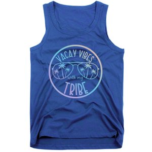 Vacay Vibes With My Tribe Hawaii Beach Vacation Gift Tank Top