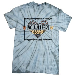 Volunteer Voluntary Worker Volunteering Cool Gift Tie-Dye T-Shirt