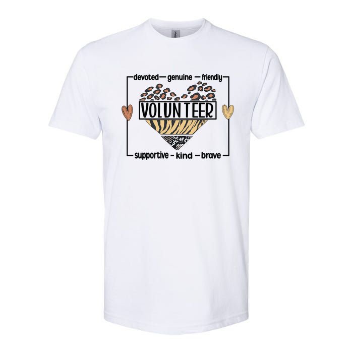 Volunteer Voluntary Worker Volunteering Cool Gift Softstyle CVC T-Shirt