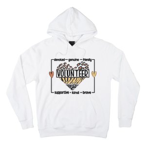 Volunteer Voluntary Worker Volunteering Cool Gift Hoodie