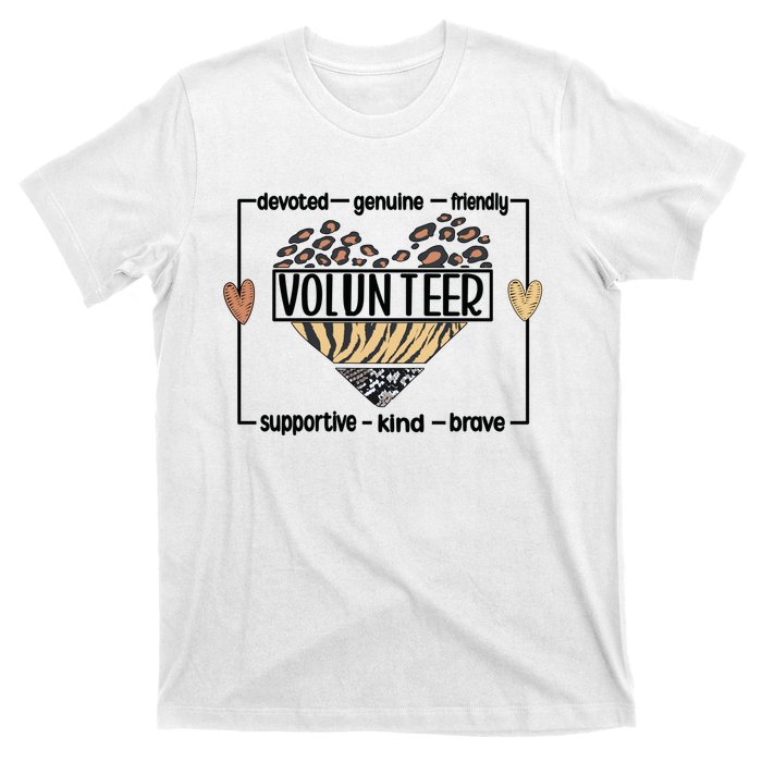 Volunteer Voluntary Worker Volunteering Cool Gift T-Shirt