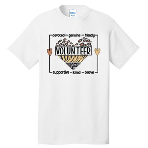 Volunteer Voluntary Worker Volunteering Cool Gift Tall T-Shirt