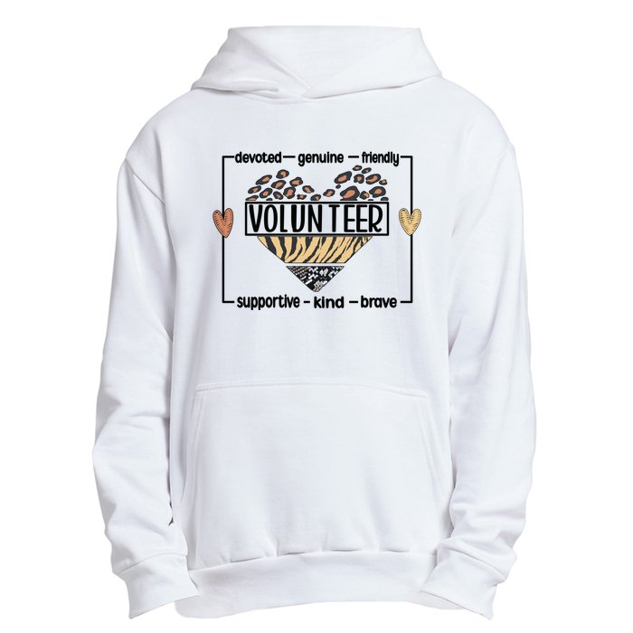 Volunteer Voluntary Worker Volunteering Cool Gift Urban Pullover Hoodie