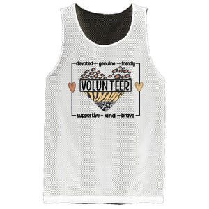 Volunteer Voluntary Worker Volunteering Cool Gift Mesh Reversible Basketball Jersey Tank