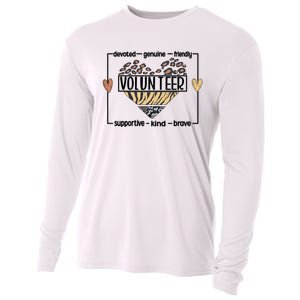 Volunteer Voluntary Worker Volunteering Cool Gift Cooling Performance Long Sleeve Crew