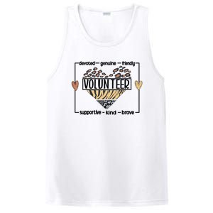 Volunteer Voluntary Worker Volunteering Cool Gift PosiCharge Competitor Tank