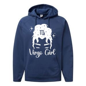 Virgo Virgo Zodiac Sign Virgo Horoscope Great Gift Performance Fleece Hoodie