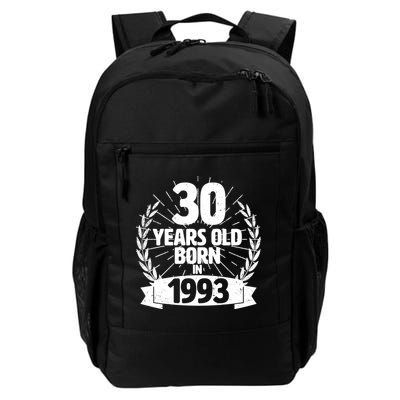 Vintage Wreath 30 Years Old Born In 1993 Birthday Backpack