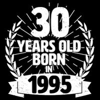 Vintage Wreath 30 Years Old Born In 1995 Birthday Sweatshirt