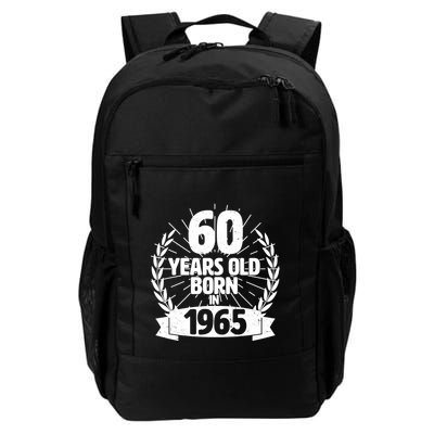 Vintage Wreath 60 Years Old Born In 1965 Birthday Backpack