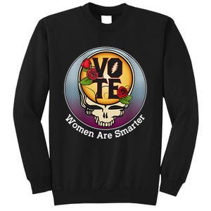 Vote Women Are Smarter Tall Sweatshirt