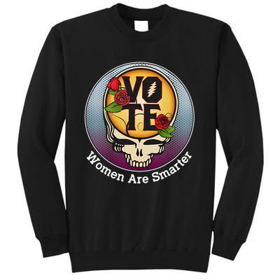 Vote Women Are Smarter Tall Sweatshirt