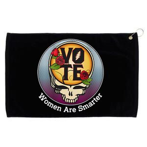 Vote Women Are Smarter Grommeted Golf Towel