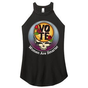 Vote Women Are Smarter Women's Perfect Tri Rocker Tank