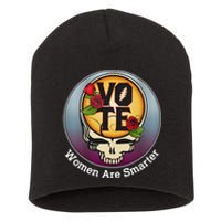 Vote Women Are Smarter Short Acrylic Beanie