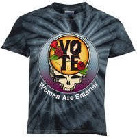 Vote Women Are Smarter Kids Tie-Dye T-Shirt