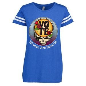 Vote Women Are Smarter Enza Ladies Jersey Football T-Shirt