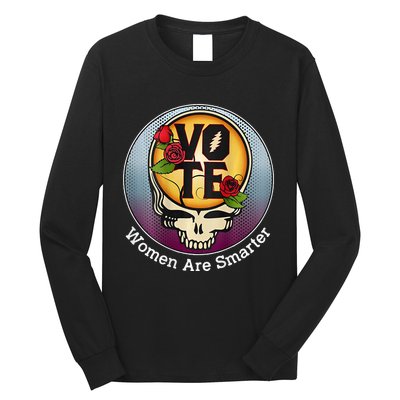 Vote Women Are Smarter Long Sleeve Shirt