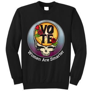 Vote Women Are Smarter Tall Sweatshirt