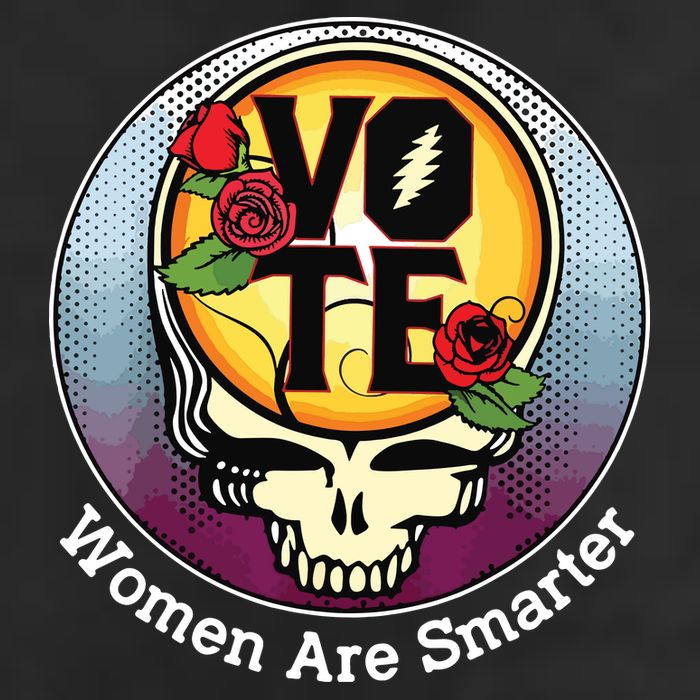 Vote Women Are Smarter 7 Panel Mesh Trucker Snapback Hat