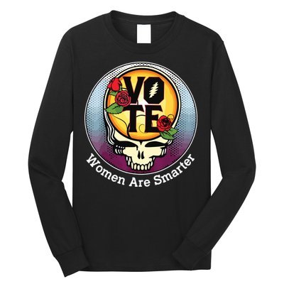 Vote Women Are Smarter Long Sleeve Shirt
