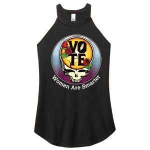 Vote Women Are Smarter Women's Perfect Tri Rocker Tank