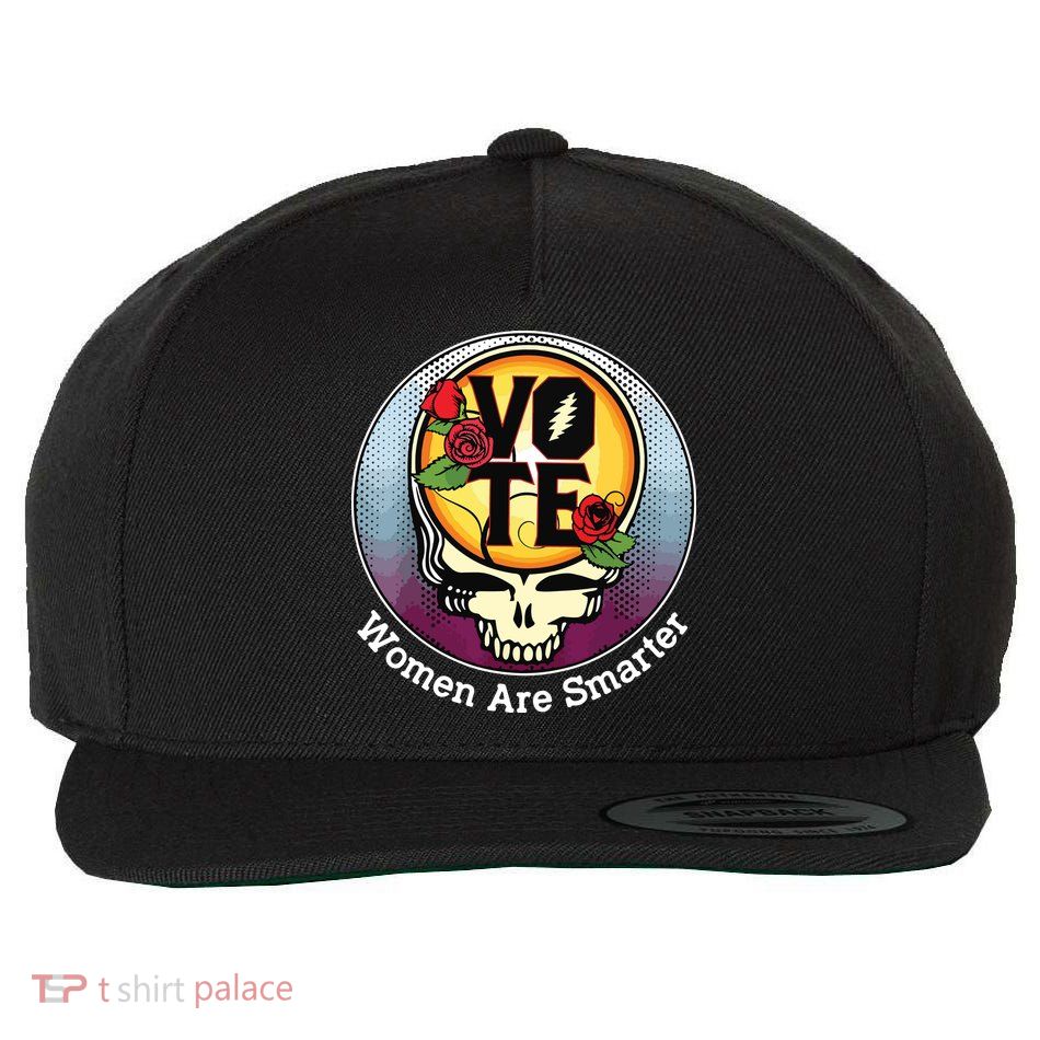 Vote Women Are Smarter Wool Snapback Cap